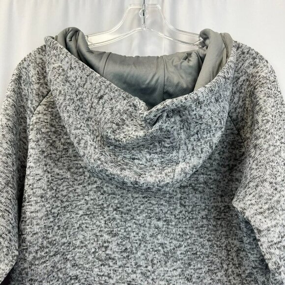 White Birch Womens Gray Long Sleeve Pullover Hoodie Size Medium Pockets - Picture 7 of 9